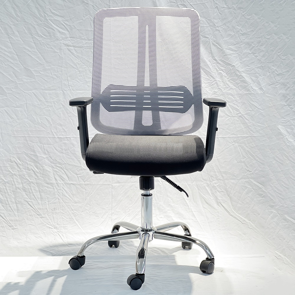 Ghế lưới nhân viên chân inox PT348